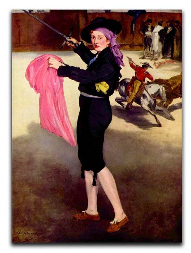 Victorine in the Costume of a Matador by Manet Canvas Print or Poster  - Canvas Art Rocks - 1