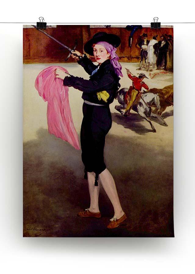 Victorine in the Costume of a Matador by Manet Canvas Print or Poster - Canvas Art Rocks - 2