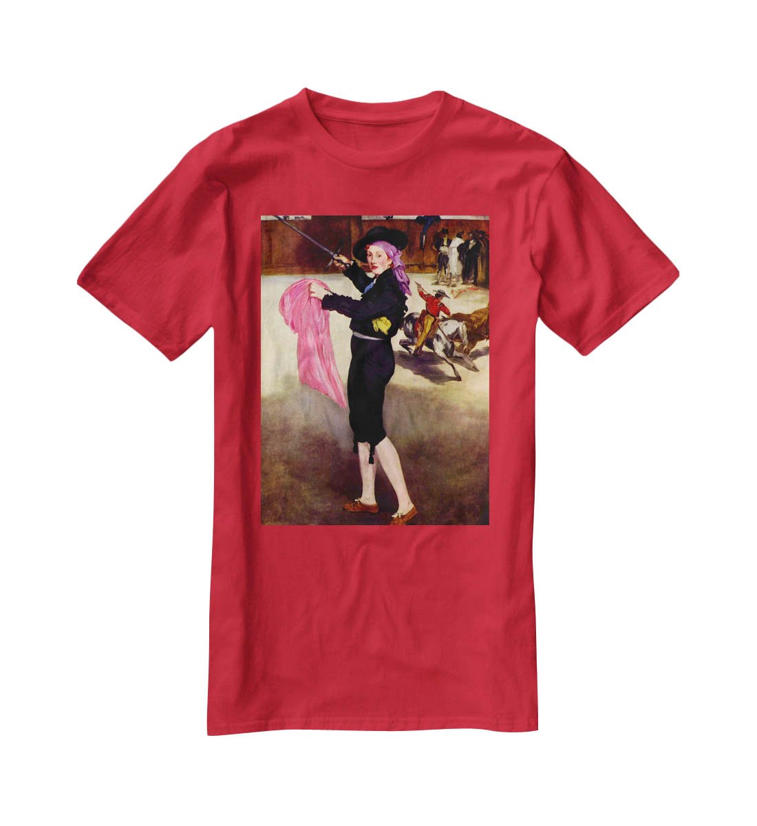 Victorine in the Costume of a Matador by Manet T-Shirt - Canvas Art Rocks - 4