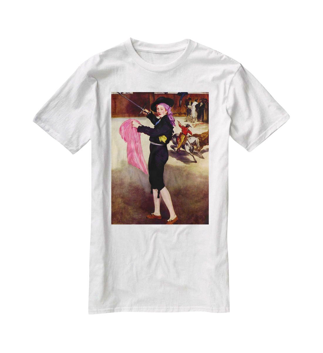 Victorine in the Costume of a Matador by Manet T-Shirt - Canvas Art Rocks - 5