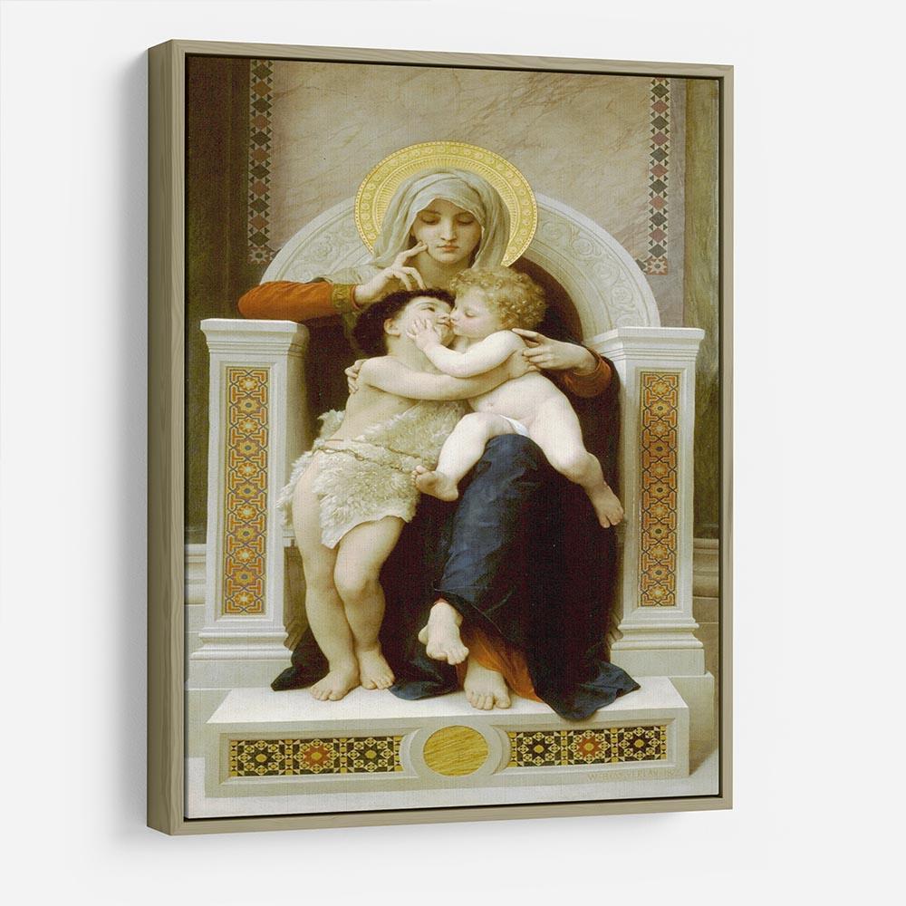 Vierge-Jesus SaintJeanBaptiste 1875 By Bouguereau HD Metal Print