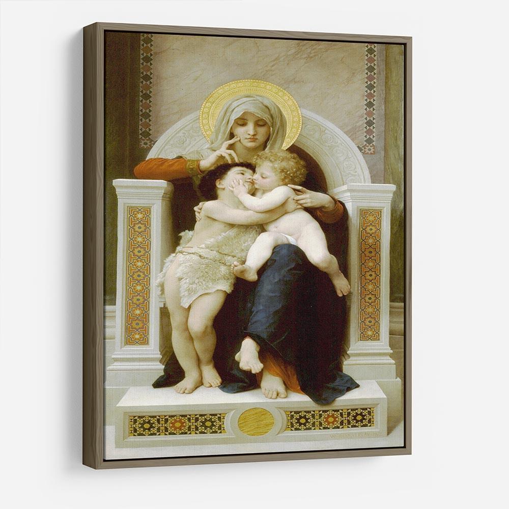 Vierge-Jesus SaintJeanBaptiste 1875 By Bouguereau HD Metal Print