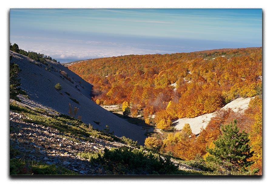 View from the Mount Ventoux Canvas Print or Poster  - Canvas Art Rocks - 1