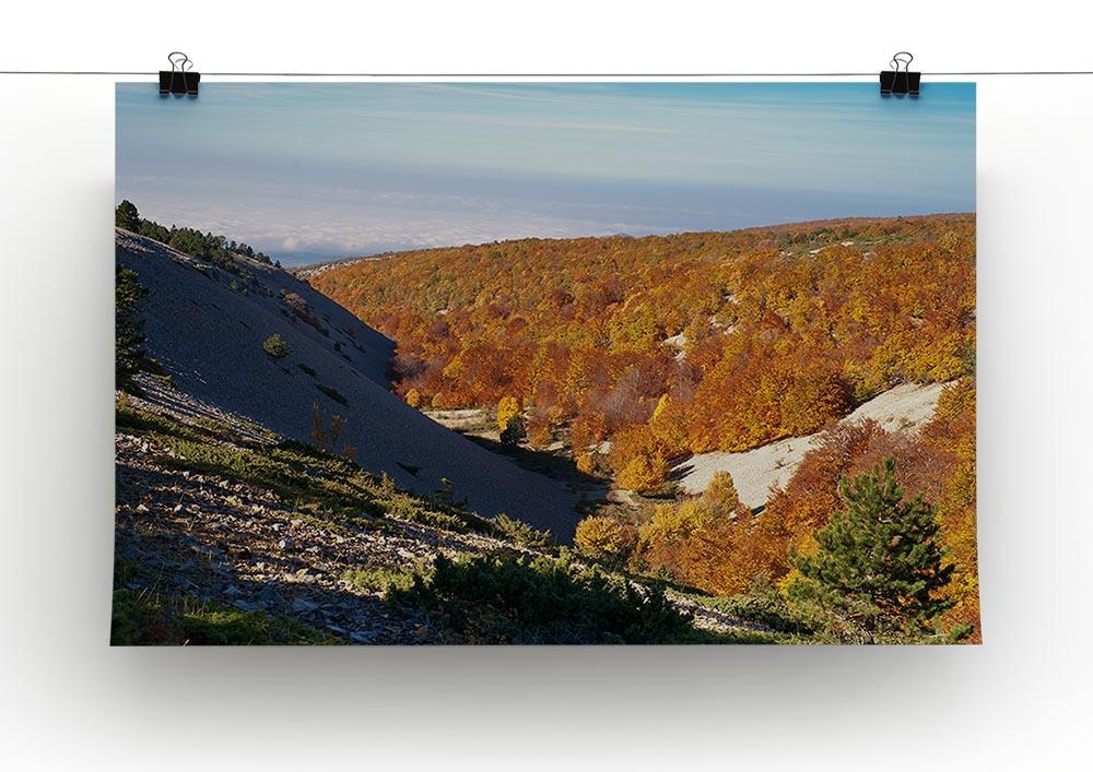 View from the Mount Ventoux Canvas Print or Poster - Canvas Art Rocks - 2