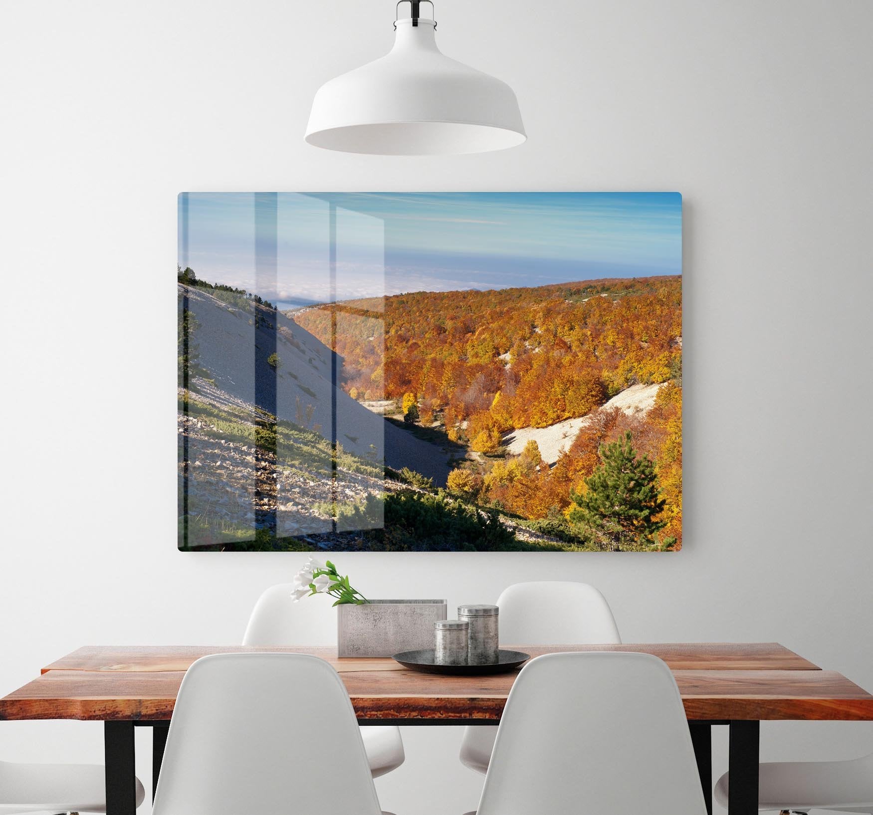 View from the Mount Ventoux HD Metal Print