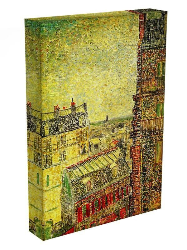 View of Paris from Vincent s Room in the Rue Lepic by Van Gogh Canvas Print & Poster - Canvas Art Rocks - 3