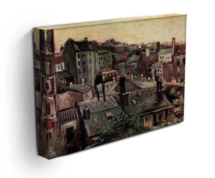 View of Roofs and Backs of Houses by Van Gogh Canvas Print & Poster - Canvas Art Rocks - 3