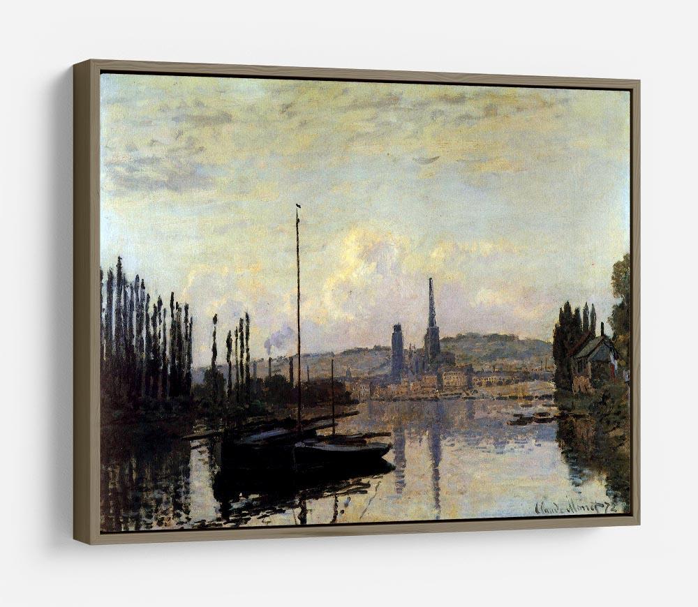 View of Rouen by Monet HD Metal Print