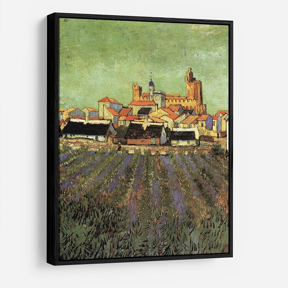 View of Saintes-Maries by Van Gogh HD Metal Print