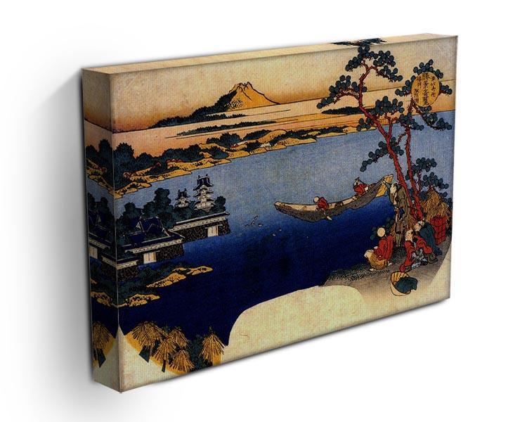 View of lake Suwa by Hokusai Canvas Print or Poster - Canvas Art Rocks - 3