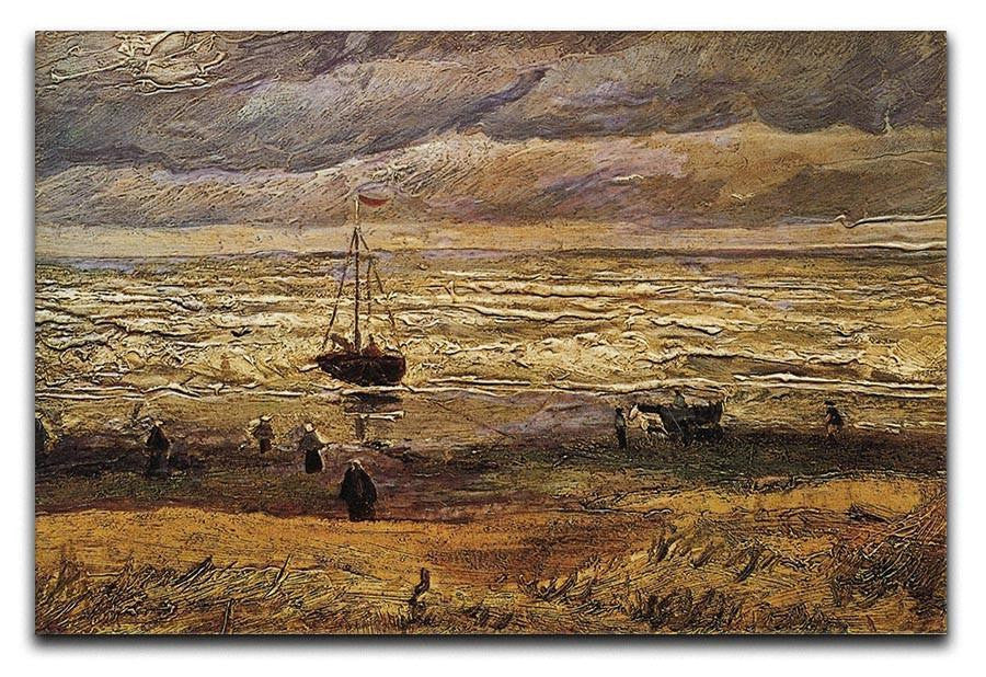 View of the Sea at Scheveningen by Van Gogh Canvas Print & Poster  - Canvas Art Rocks - 1