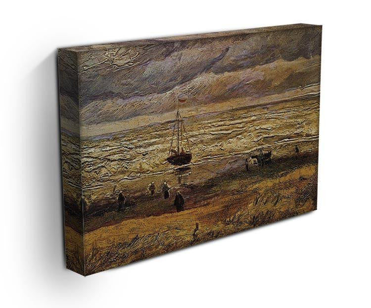 View of the Sea at Scheveningen by Van Gogh Canvas Print & Poster - Canvas Art Rocks - 3