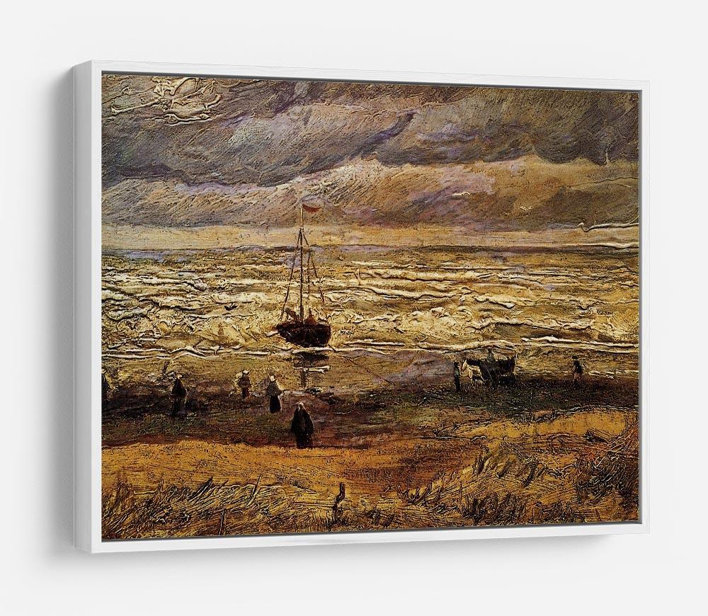 View of the Sea at Scheveningen by Van Gogh HD Metal Print