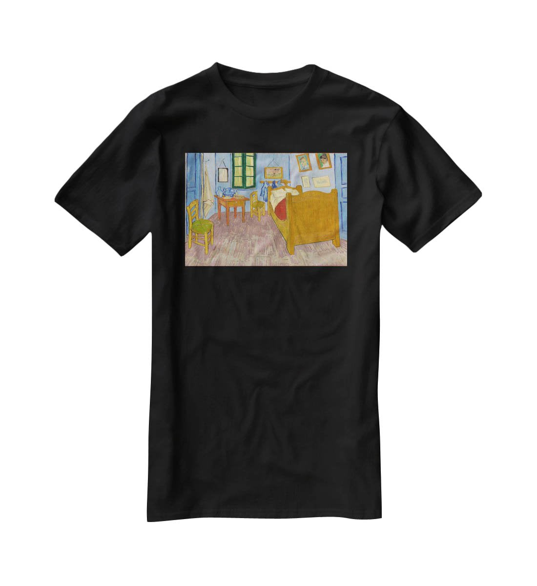 Vincents bedroom at Arles T-Shirt - Canvas Art Rocks - 1