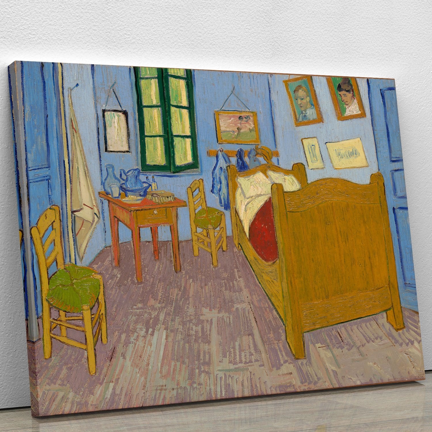 Vincents bedroom at Arles Canvas Print or Poster