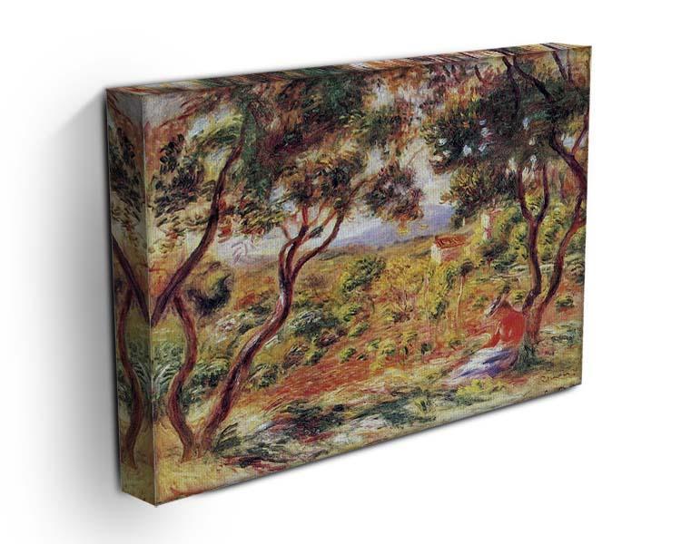 Vines at Cagnes by Renoir Canvas Print or Poster - Canvas Art Rocks - 3
