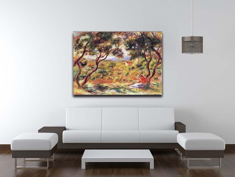 Vines at Cagnes by Renoir Canvas Print or Poster - Canvas Art Rocks - 4