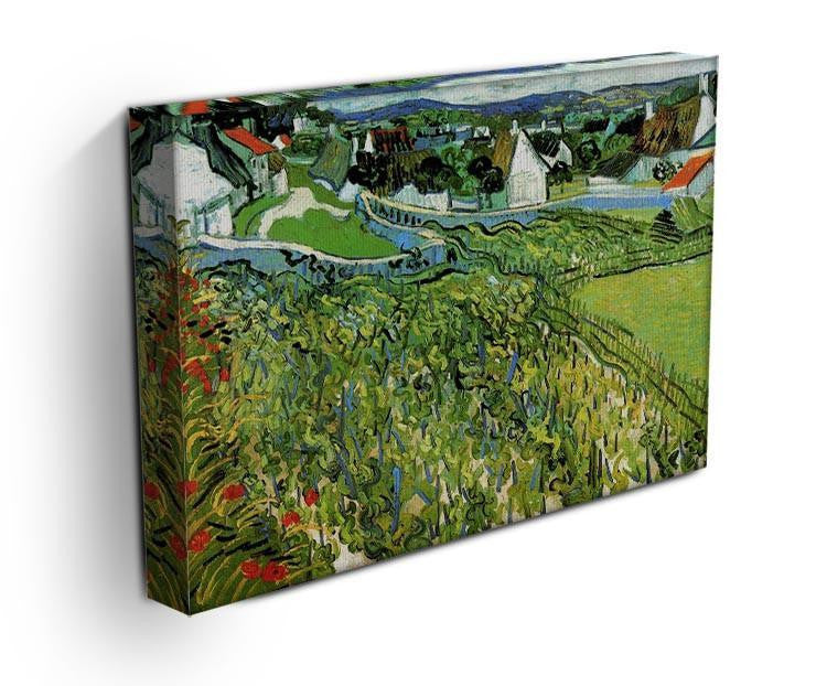 Vineyards with a View of Auvers by Van Gogh Canvas Print & Poster - Canvas Art Rocks - 3