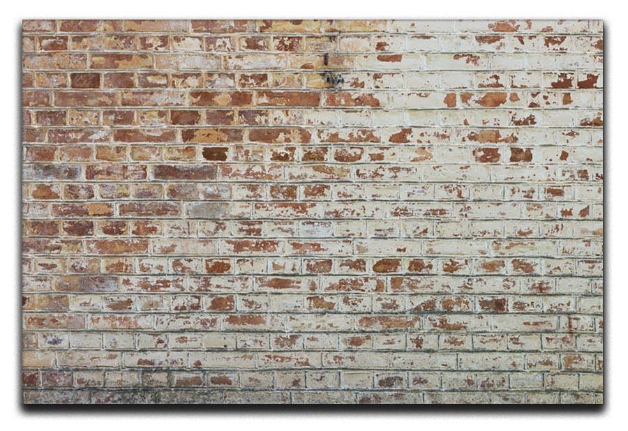 Vintage dirty brick wall Canvas Print or Poster - Canvas Art Rocks - 1