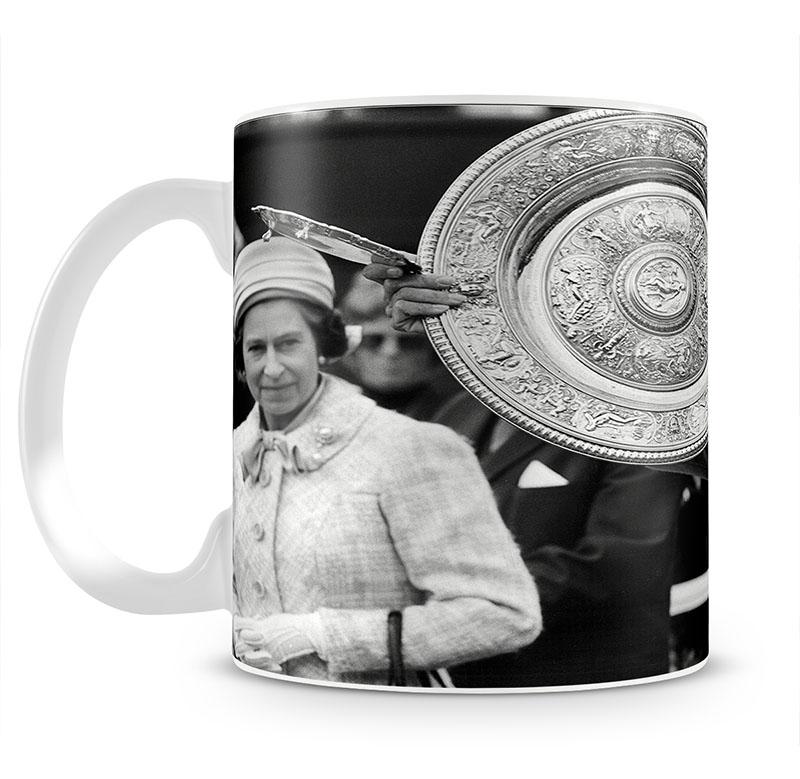 Virginia Wade tennis player Mug - Canvas Art Rocks - 2