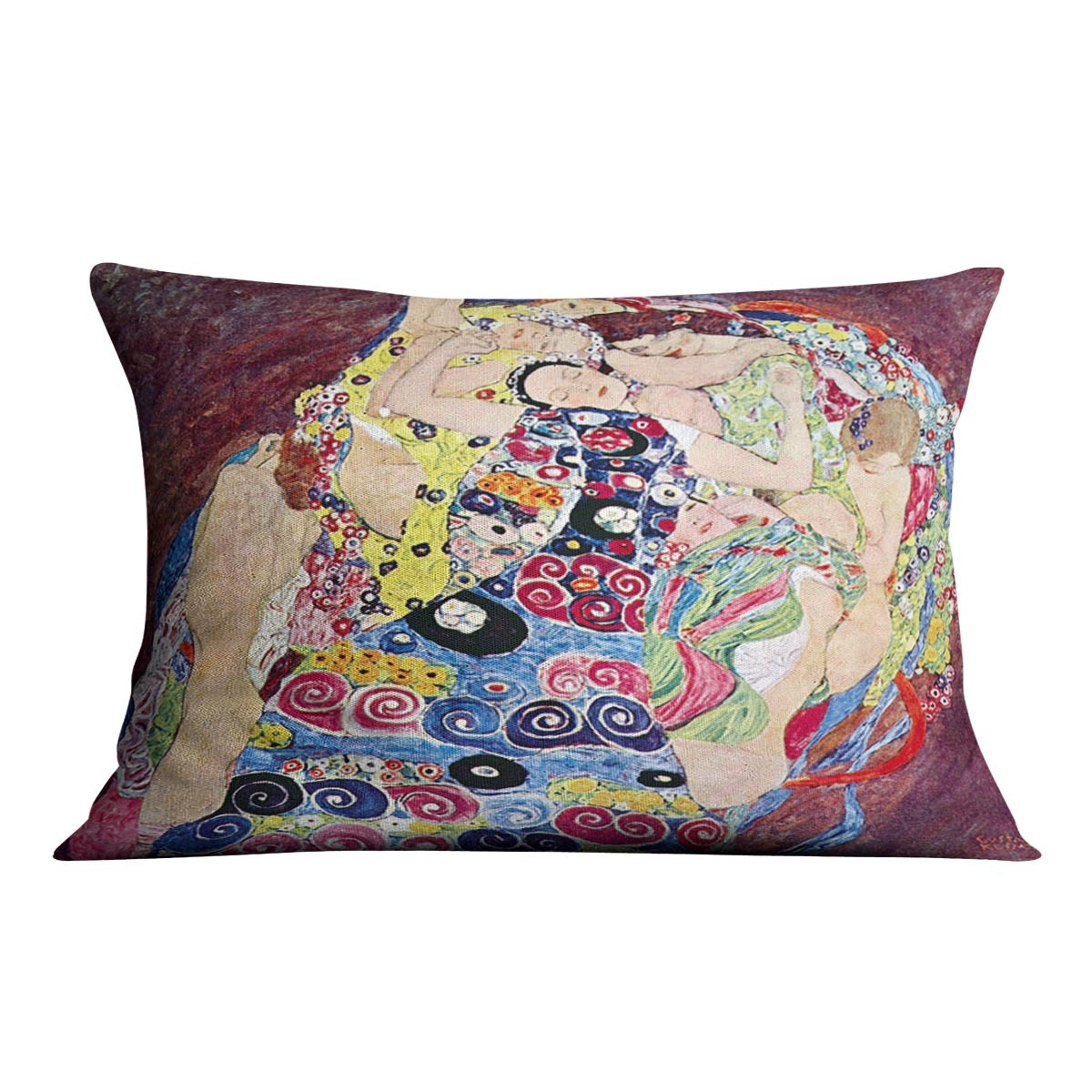 Virgins by Klimt Cushion