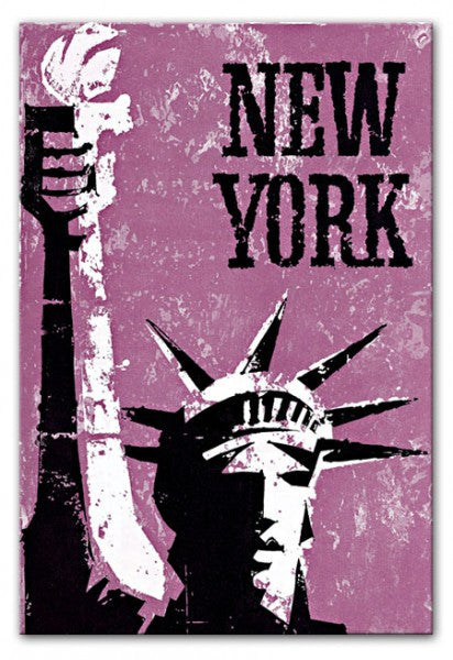 Visit New York Print - Canvas Art Rocks - 1