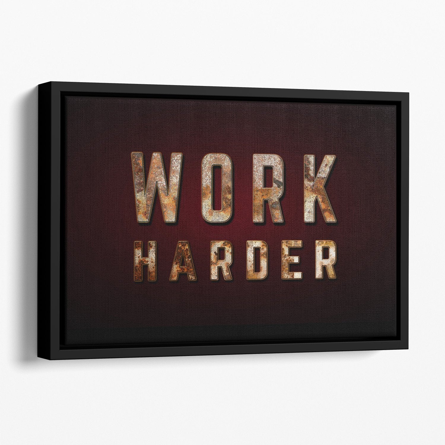 Work Harder Canvas