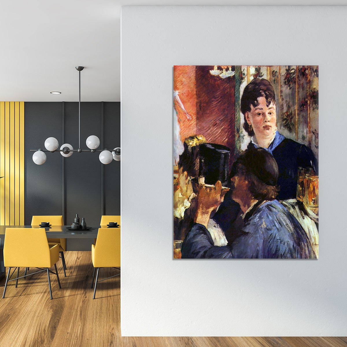 Waitress by Manet Canvas Print or Poster