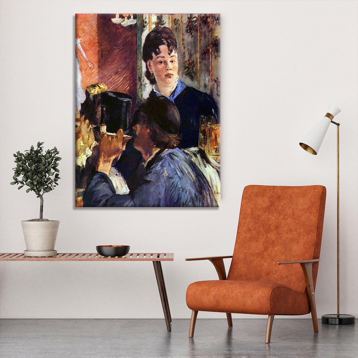 Waitress by Manet Canvas Print or Poster