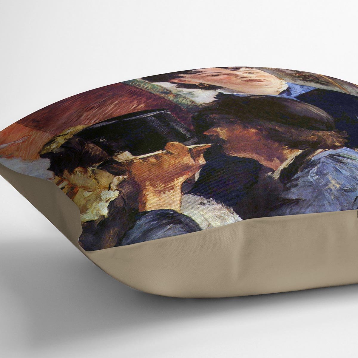 Waitress by Manet Throw Pillow