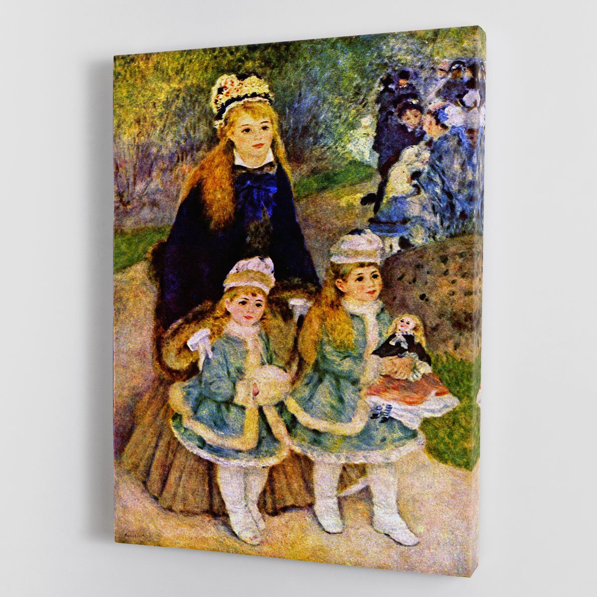 Walk 2 by Renoir Canvas Print or Poster