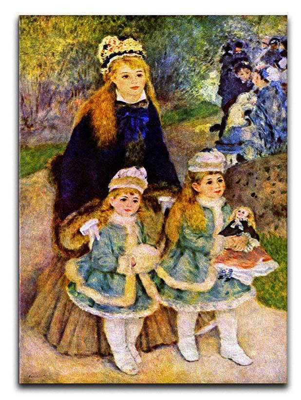 Walk 2 by Renoir Canvas Print or Poster  - Canvas Art Rocks - 1