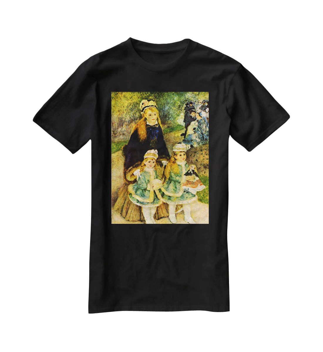 Walk by Renoir T-Shirt - Canvas Art Rocks - 1