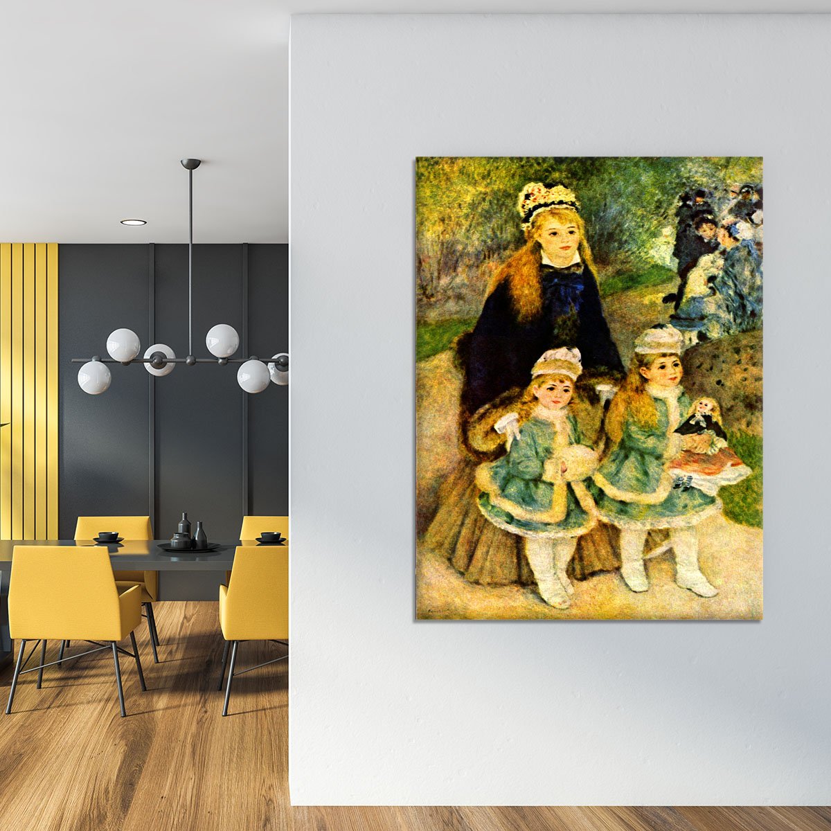 Walk by Renoir Canvas Print or Poster