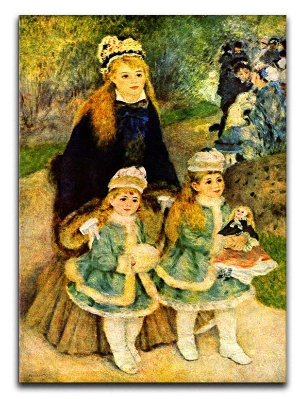 Walk by Renoir Canvas Print or Poster  - Canvas Art Rocks - 1