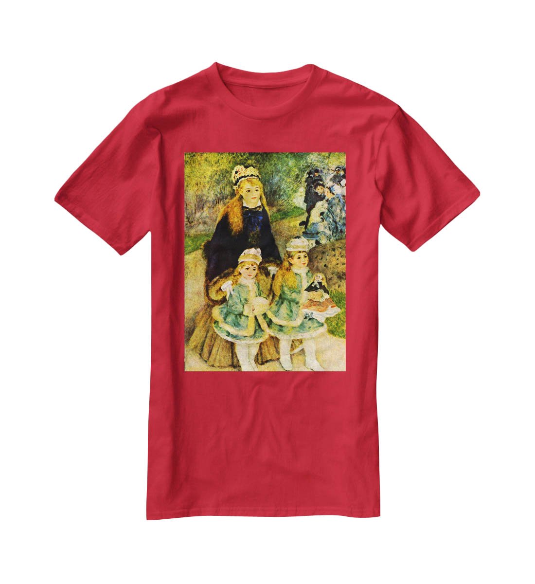 Walk by Renoir T-Shirt - Canvas Art Rocks - 4