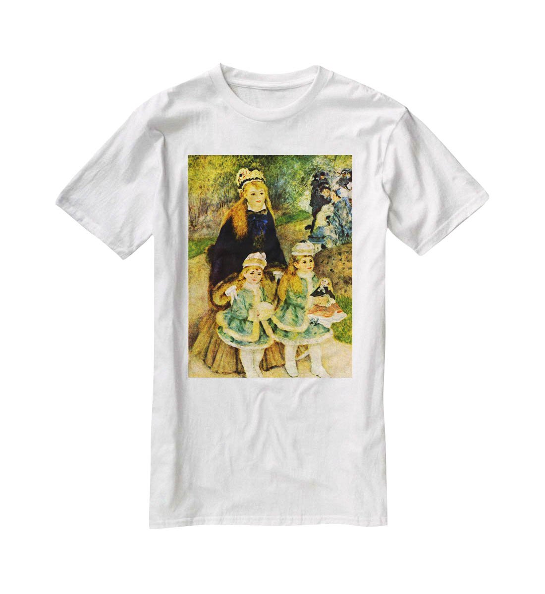 Walk by Renoir T-Shirt - Canvas Art Rocks - 5