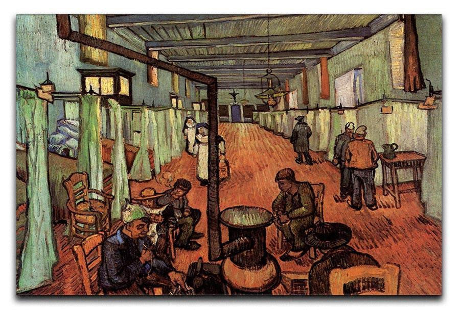 Ward in the Hospital in Arles by Van Gogh Canvas Print & Poster  - Canvas Art Rocks - 1