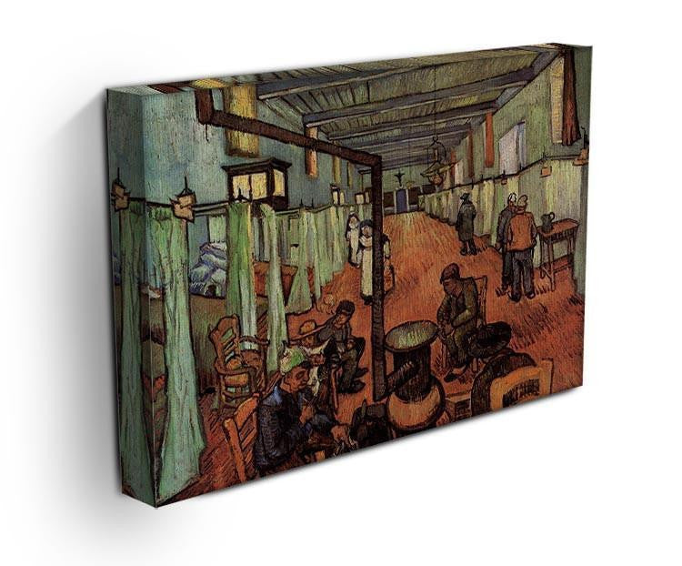 Ward in the Hospital in Arles by Van Gogh Canvas Print & Poster - Canvas Art Rocks - 3