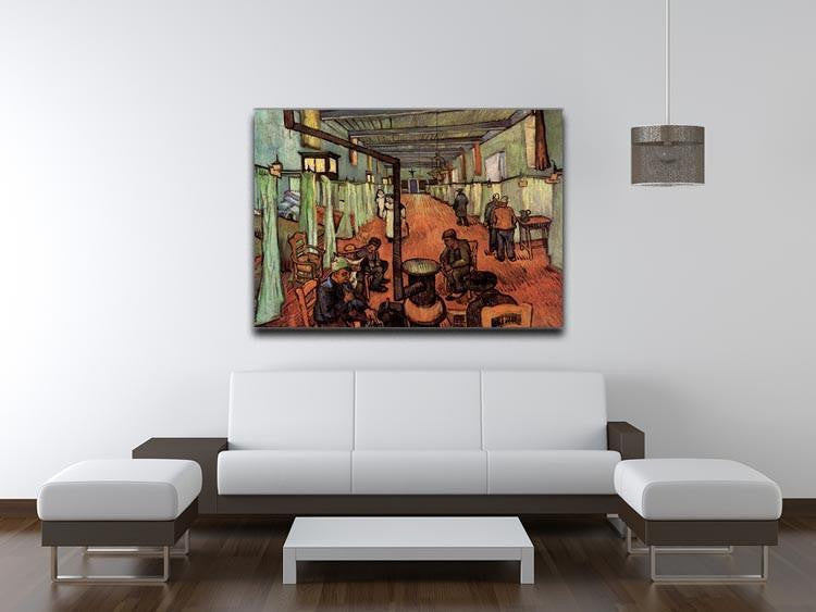Ward in the Hospital in Arles by Van Gogh Canvas Print & Poster - Canvas Art Rocks - 4