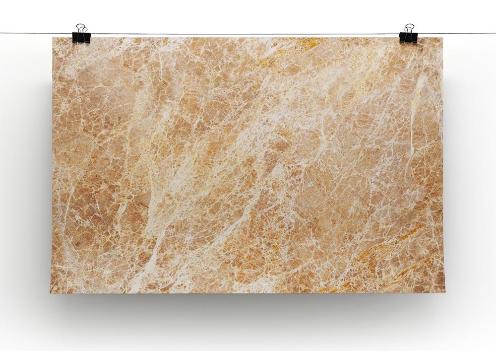 Warm colored natural marble Canvas Print or Poster - Canvas Art Rocks - 2