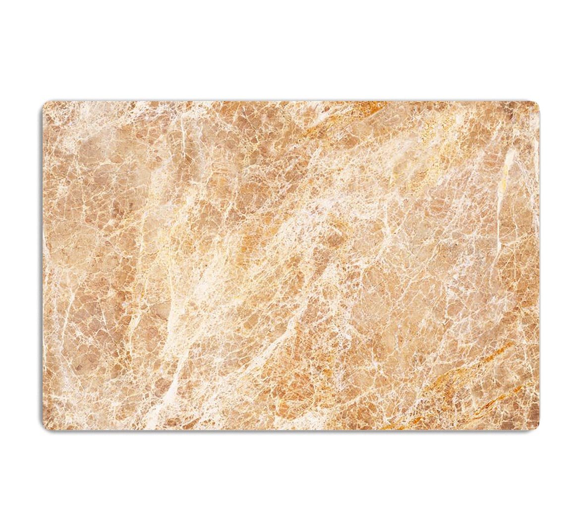Warm colored natural marble HD Metal Print - Canvas Art Rocks - 1
