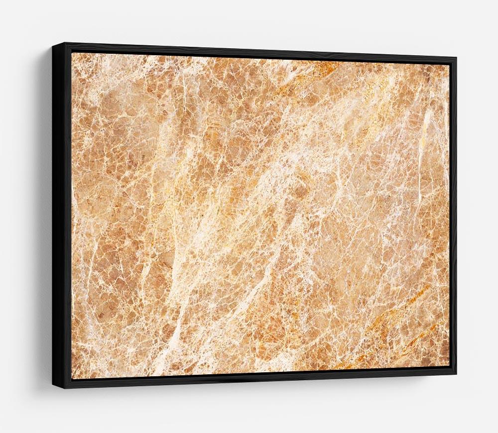 Warm colored natural marble HD Metal Print - Canvas Art Rocks - 6