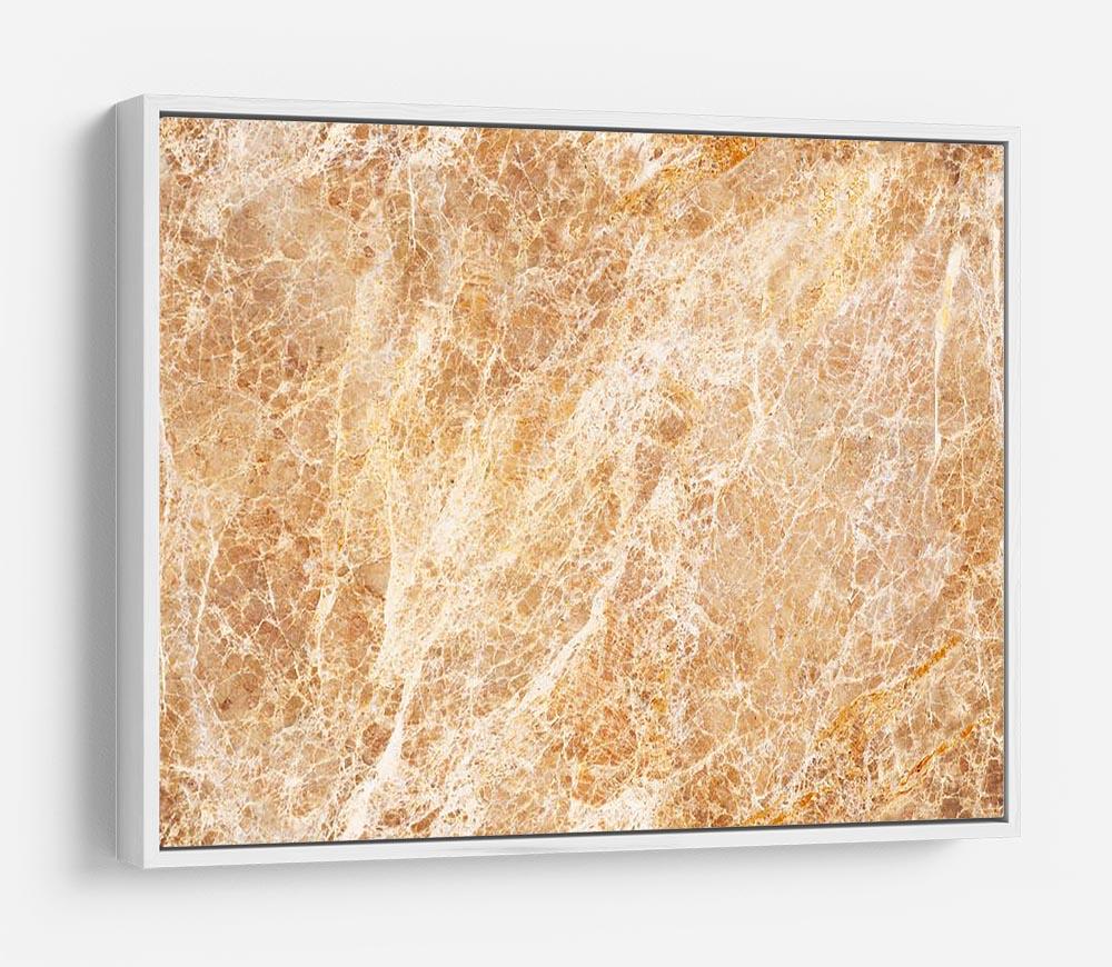 Warm colored natural marble HD Metal Print - Canvas Art Rocks - 7