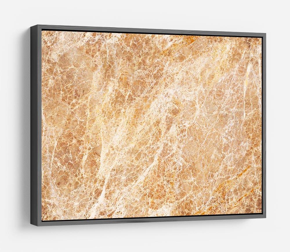 Warm colored natural marble HD Metal Print - Canvas Art Rocks - 9