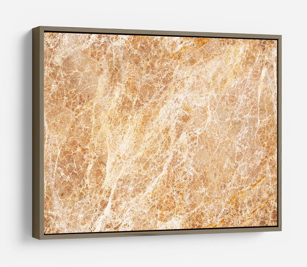 Warm colored natural marble HD Metal Print - Canvas Art Rocks - 10