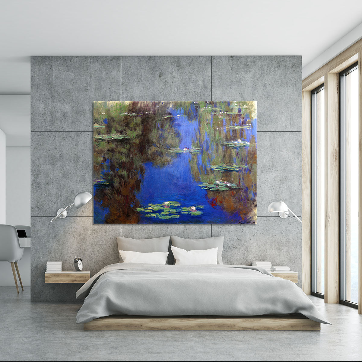 Water Lilies 6 By Manet Canvas Print or Poster - Canvas Art Rocks - 5