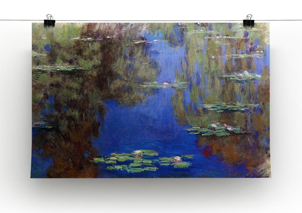 Water Lilies 6 By Manet Canvas Print or Poster - Canvas Art Rocks - 2