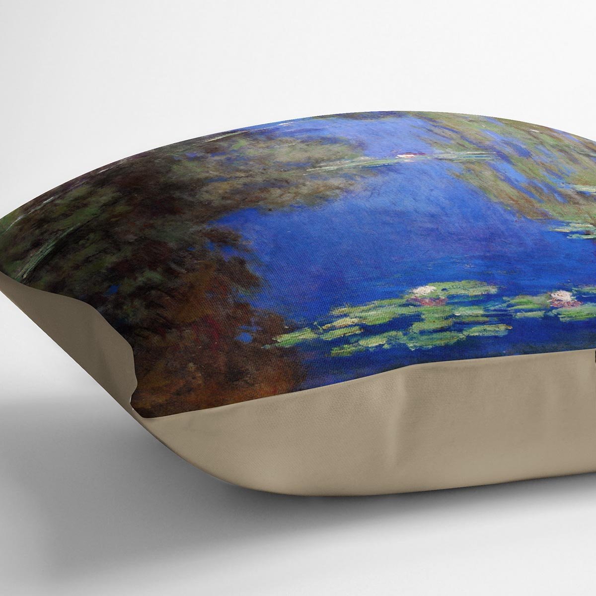 Water Lilies 6 By Manet Throw Pillow
