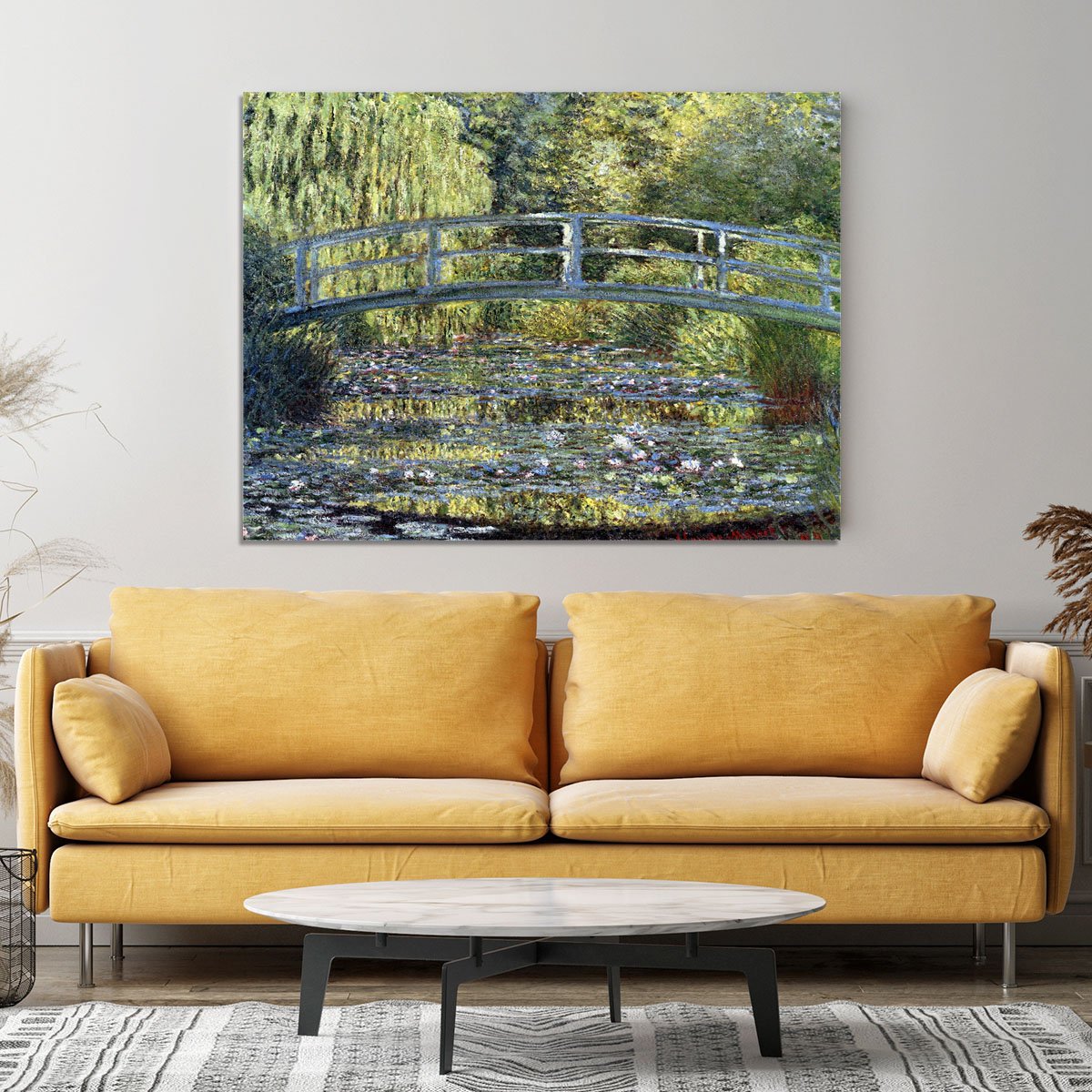 Water Lilies 9 by Monet Canvas Print or Poster